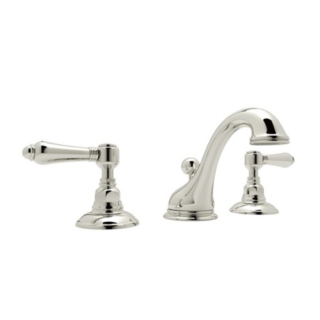 ROHL Italian Bath Viaggio Widespread Lavatory Faucet - Polished Nickel A1408LMPN-2